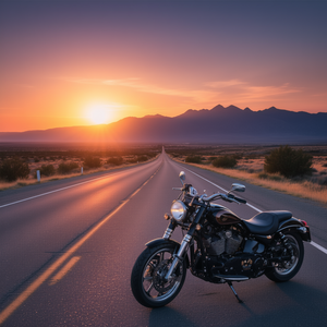 Camiseta de manga larga con diseño de motocicleta para motociclistas, Biker's Prayer - Product Image 3