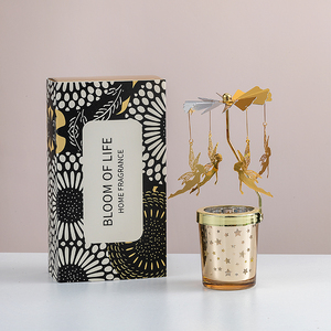 Bougies de la Saint-Valentin <span class=keywords><strong>en</strong></span> gros cire de soja lampe de marche rotative chandelier bougies parfumées de luxe - Product Image 4