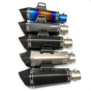 Silencieux d'échappement de moto de haute qualité Racing Line avec DB Killer pour GIXXER155 SF250 ZX25R RSV4 <span class=keywords><strong>MT09</strong></span> TMAX XMAX125 NVX AEROX - Product Image 4