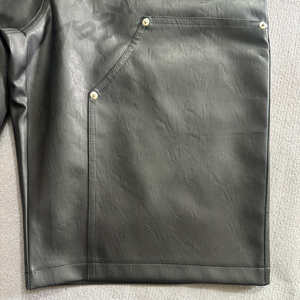 Shorts in pelle da uomo, - Product Image 5