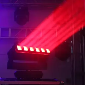 L-37 New Dj Disco Pixel 6x40w Rgbw 4in1 Beam Wash Zoom Bar Led Moving Head Light DJ Disco Stage Lights