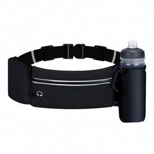 Porte-bouteille d'eau personnalisé, sac banane imperméable, léger, réglable, ceinture de course - Product Image 1