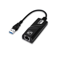 Adaptador Ethernet USB 3.0 a RJ45, convertidor para ordenador portátil, extensor USB sin controlador, tarjeta de red USB de alta velocidad para escritorio, Gigabit