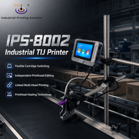 Imprimante TIJ à écran capacitif de 7 pouces IPS-8002 avec connectivité RS232 RS485 TCP pour le codage industriel en ligne