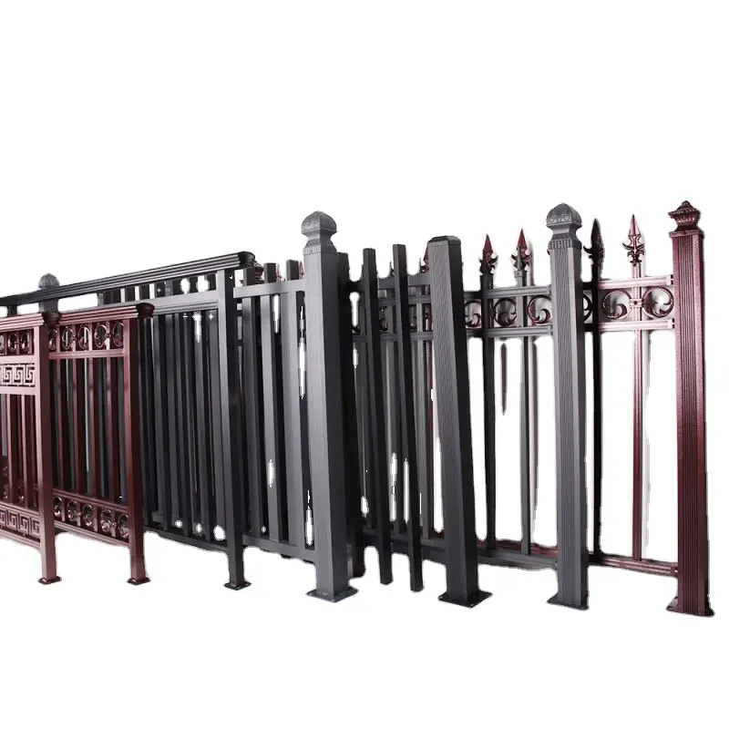 Cheap Outdoor Metal Iron Panel Garden Aluminium Metallic Fencing