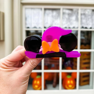Simpele cartoon haarclip, snoepkleurige accessoires, schattig Mickey Mouse hoofd haarclip, haarklem - Product Image 1