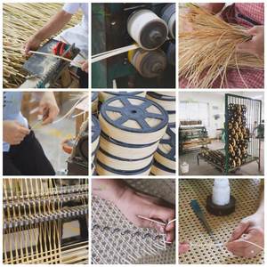 Real Rattan Webbing Roll, Herringbone Weave Natural Rattan Peel Cane for <strong>Furniture</strong> Chair - Product Image 5