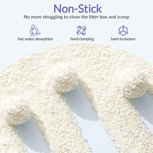 <span class=keywords><strong>Arena</strong></span> <span class=keywords><strong>para</strong></span> <span class=keywords><strong>Gatos</strong></span> de Almidón de Yuca Premium, <span class=keywords><strong>Arena</strong></span> Natural de Raíz de Yuca, Ultra-Fácil de Drenar, Biodegradable, <span class=keywords><strong>Arena</strong></span> Vegetal <span class=keywords><strong>para</strong></span> <span class=keywords><strong>Gatos</strong></span> - Product Image 2
