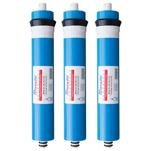 Ro Membrane 200 GPD Home Reverse Osmosis untuk Filter air 50 75 100 GPD Purifier Filter elemen