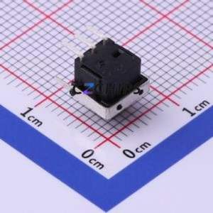 K8-5854T-N1 Push Button Switch Through hole Component (THT) Switch No Lock Square Plunger Through Hole 100mA - Product Image 2