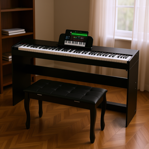 Yamaha Digital <b>Piano</b> <b>88</b>-<b>Key</b> Fully Weighted With Bench For Pianists Of All Levels - Product Image 2