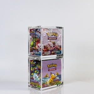 กล่องอะคริลิคใสแบบซ้อนได้ ป้องกันรังสียูวี สำหรับจัดแสดงสินค้า ขายส่ง - Product Image 1