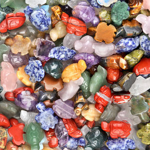 Tortugas de cristal talladas a mano curativas potentes animales de cristal naturales al por mayor para la decoración - Product Image 6