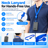 Nouveau Scanner de Code-Barres 2D Sans Fil 2026, Portée de Transmission de 50m, Format de Poche pour l'Inventaire d'Entrepôt, les Magasins de Détail et l'Expédition Express