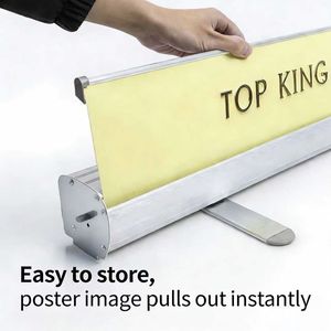 Support portable économique enroulable 85x200cm, choisissez un insert ou une barre <span class=keywords><strong>à</strong></span> clip, pour les conférences et les présentations professionnelles, fournisseur fiable - Product Image 5