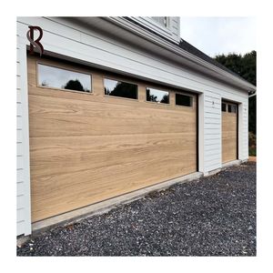 Rising OEM American Custom Garage Metal Door High-end Smart Electric Double Garage Door Persianas para puertas de <span class=keywords><strong>garaje</strong></span> con el mejor <span class=keywords><strong>precio</strong></span> - Product Image 2