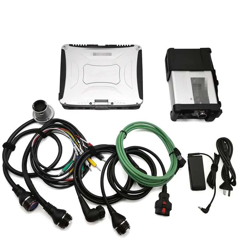 MB Star C5 V2021 SD Connect C5 diagnostic tool mb sd C4 CF19 Laptop mb car truck diagnostic tool