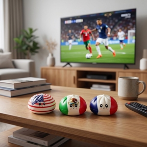 Juguete antiestrés de EVA con diseño de bandera mundial y cara sonriente, tipo dumpling, para niños de 5 a 7 años, caja sorpresa. - Product Image 1