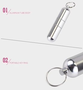 Nhôm Thuốc Lá Hộp Kim Loại Không Thấm Nước Thuốc Tổ Chức Trường Hợp Tăm Hộp Viên Nang Thuốc Lá Phụ Kiện Mens Quà Tặng Tiện Ích - Product Image 4