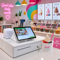 Système de point de vente Android avancé tout-en-un, machine de point de vente avec système d'exploitation Android pour un avantage concurrentiel en vente au détail