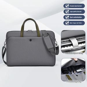 Shockproof Business <b>Laptop</b> Bag Briefcase Shoulder Messenger 15.6 Inch Ladies Crossbody Portable Norda Run Briefcase - Product Image 5