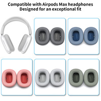 Coussinets d'oreille de remplacement en mousse à mémoire de forme Coussinets d'oreille faciles à installer pour Apple Airpods Max