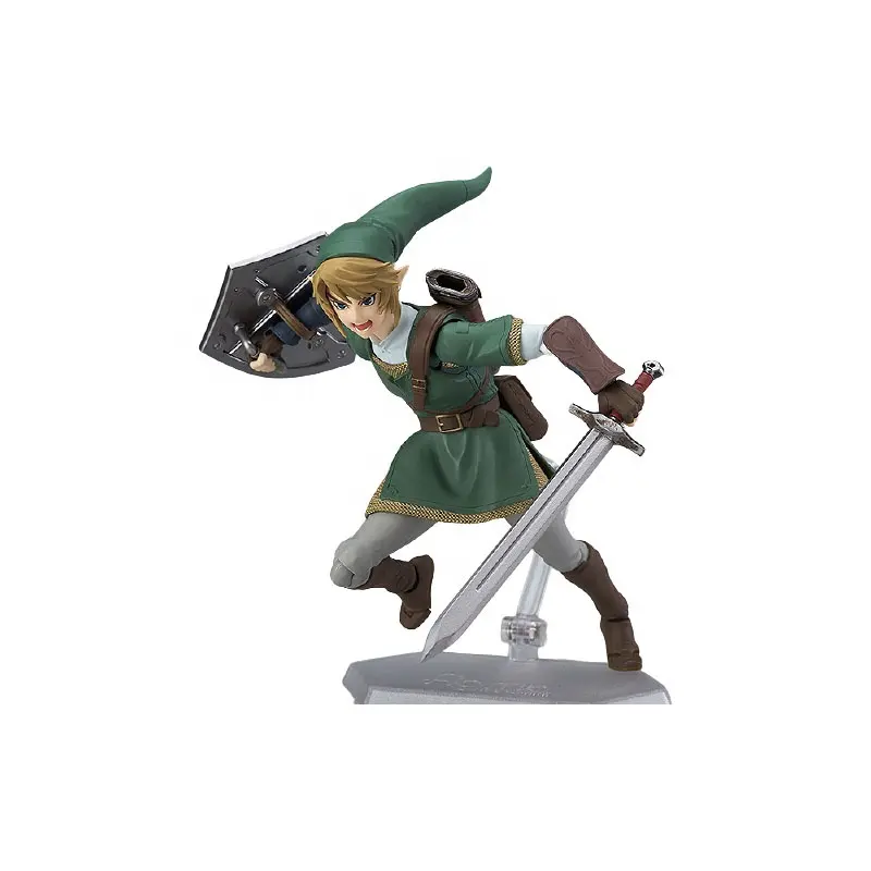 Zelda Twilight Princess Zelda Link Figma 320 # ฟิกเกอร์แอคชั่นของเล่นโมเดลตุ๊กตาไวนิลการ์ตูน