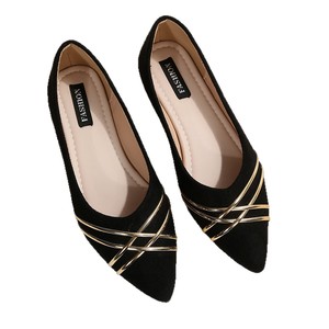 Commerce extérieur transfrontalier Nouvelle collection Automne 2026 Escarpins pour <span class=keywords><strong>femme</strong></span> à <span class=keywords><strong>bout</strong></span> <span class=keywords><strong>pointu</strong></span>, à enfiler, couleur unie, légers, élégants et chics, à <span class=keywords><strong>talon</strong></span> bas - Product Image 5