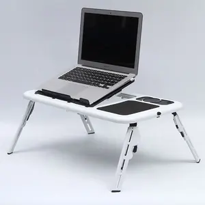 轻型折叠塑料笔记本电脑支架桌子站立书桌笔记本电脑桌子办公室客厅家具卧室家具