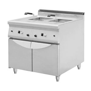 Équipement de restauration pour restaurants, <span class=keywords><strong>friteuse</strong></span> de table en acier inoxydable à double cuve, <span class=keywords><strong>friteuse</strong></span> à frites pour usage en cuisine - Product Image 6