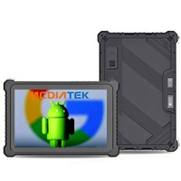10.1'' Dayanıklı Endüstriyel Tablet Bilgisayar MT8788 Android Duvara Monte Tablet RJ45/RS232/HDMI Girişi VESA Havacılık Fişi OEM Araç Tableti