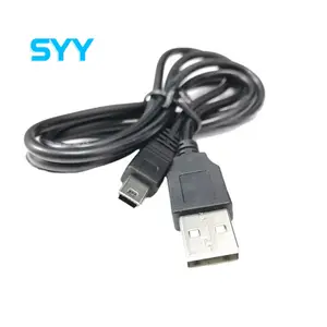 SYY Pengontrol nirkabel 1M kabel pengisi daya USB mikro Gamepad Joystick kabel pengisi daya untuk PS3 PlayStation 3 Aksesoris Game