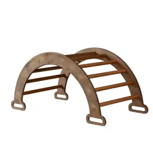 Escalada montessori para crianças, playground de madeira para crianças, academia de escalada, balanço para crianças, ideal para ambientes internos e externos, em oferta