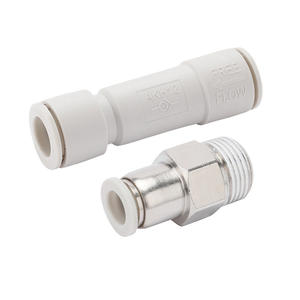 Vanne de retenue à gaz unidirectionnelle S-AKH, connecteur rapide pour pipeline, vanne pneumatique à passage direct, non-retour - Product Image 1