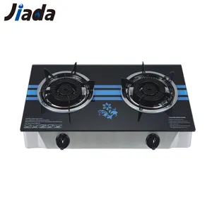 Hot sell in asia africa hotel household kitchen gas cooktops 2 burner spare parts gas stove
