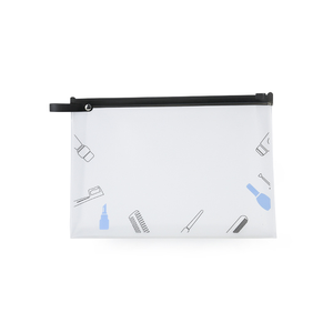 Có Thể Tái Chế Rõ Ràng Mềm <span class=keywords><strong>PVC</strong></span> Nút Túi Nhựa Cho Mỹ Phẩm Trang Điểm Bao Bì Với Xử Lý - Product Image 4