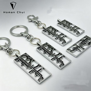 ขายดี ป้ายโลโก้โลหะสั่งทำ ป้ายแบรนด์โลหะสำหรับกระเป๋า พร้อมสายคล้อง - Product Image 1