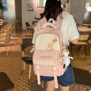 Serenity Student <b>Backpack</b> 18 In Lightweight School Bag For Girls With Soft Handle And Zipper Pocket - Product Image 3