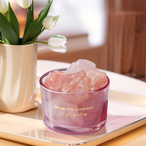 Coffret cadeau personnalisé d'aromathérapie pour usage domestique et intérieur Motif solide Pierres de cristal écologiques Parfum de feu Huile essentielle - Product Image 4