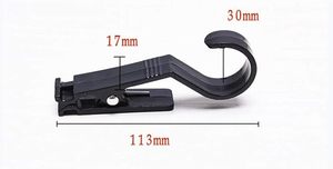 SUNRISE 83112 Super Strong Metal Buckles Black Plastic Clips for Outdoor Camping Home Office Workshop &amp; Travel - Product Image 2