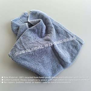 Trapos de Limpieza de Algodón Ecológicos de Color, Reutilizados para Talleres Industriales - Product Image 4