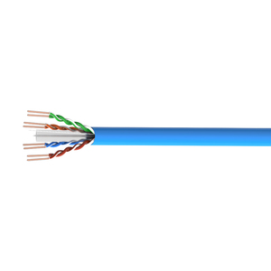 สายเคเบิลภายในอาคาร Cat6 SFTP CCA รุ่นขายดีปี 2025 ป้องกันสัญญาณรบกวนสองชั้น ขนาด 0.45/0.5 มม. ความยาว 300 ม. ปลอกหุ้ม LSZH เหมาะสำหรับสาย LAN - Product Image 4
