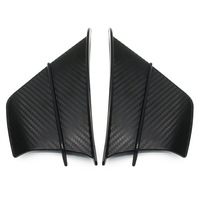 Aileron arrière universel modifié en plastique noir de haute qualité pour moto, pièce de rechange, carénage fixe