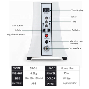 Máquina de terapia de vacío para aumento de glúteos y pechos, producto de levantamiento de glúteos - Product Image 2