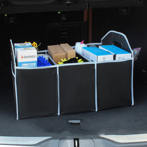 Organizador de Maletero Plegable Multifuncional de Gran Capacidad, Organizador de Coche de Tela No Tejida con Asa, Fácil de Transportar - Product Image 4