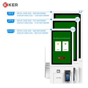 21.5 inch màn hình cảm ứng <span class=keywords><strong>Windows</strong></span> <span class=keywords><strong>POS</strong></span> <span class=keywords><strong>kiosk</strong></span> tự phục vụ thanh toán hóa đơn thiết bị đầu cuối với SDK chức năng - Product Image 2