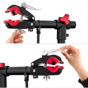 Support d'entretien de vélo en acier réglable et peu encombrant OEM 2025: support de travail pliable pour vélo pour un rangement compact - Product Image 2