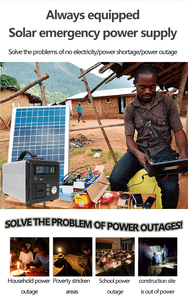 Générateur solaire 200W, station d'alimentation portable, générateur solaire, générateurs à essence, batteries lithium-ion - Product Image 5