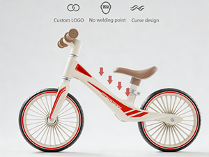 Bicicleta de Equilibrio para Niños Sin Pedales, Marco de Nailon de 12 Pulgadas, Bicicleta de Equilibrio para Niños de 2 a 6 Años - Product Image 2