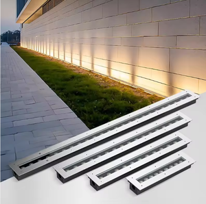 Projecteur <span class=keywords><strong>LED</strong></span> encastré <span class=keywords><strong>IP67</strong></span>, fin et étroit, pour <span class=keywords><strong>extérieur</strong></span> de villa, en acier inoxydable, pour allée, encastré, fin, 3W - Product Image 2